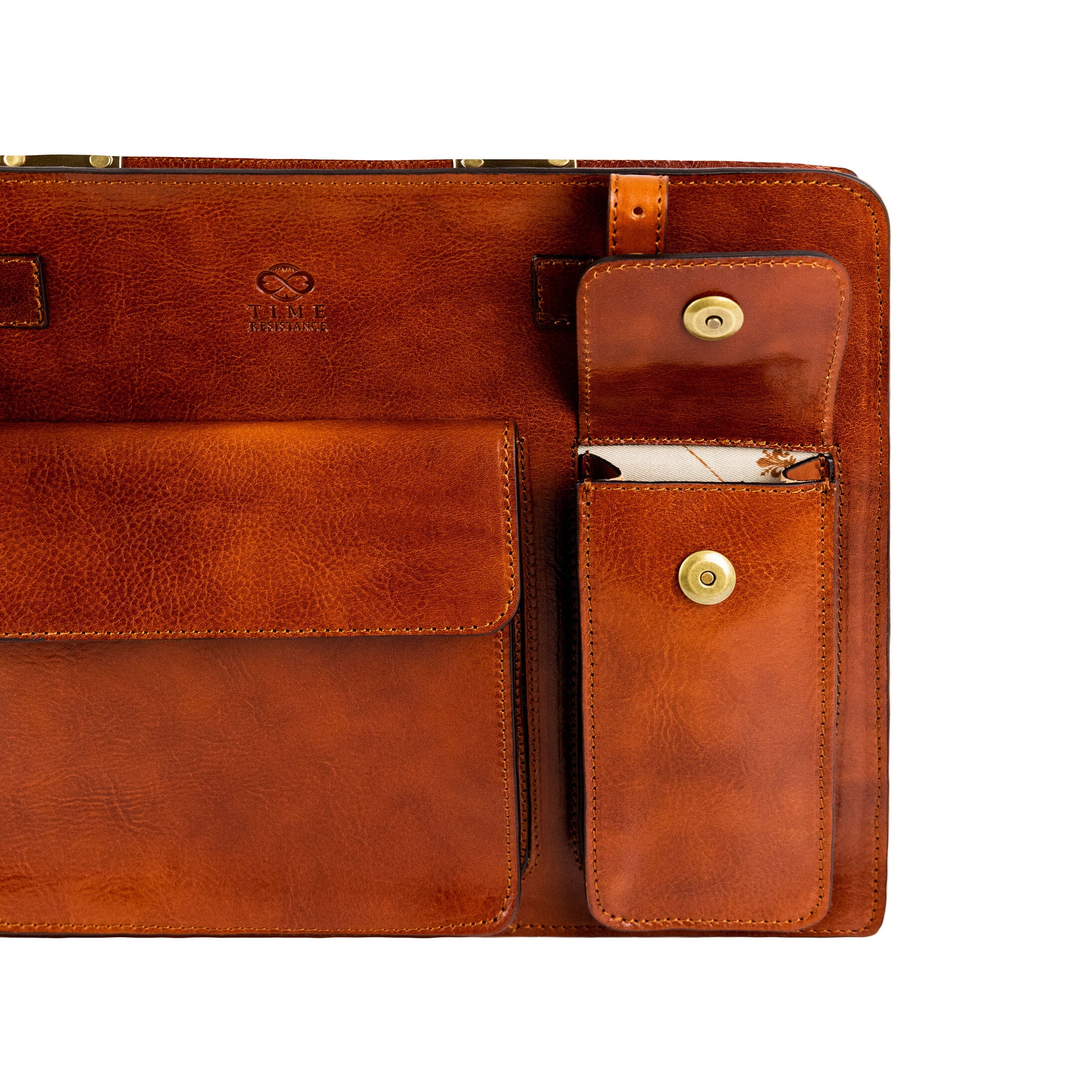 Leather Satchel Bag Briefcase - The Prophet