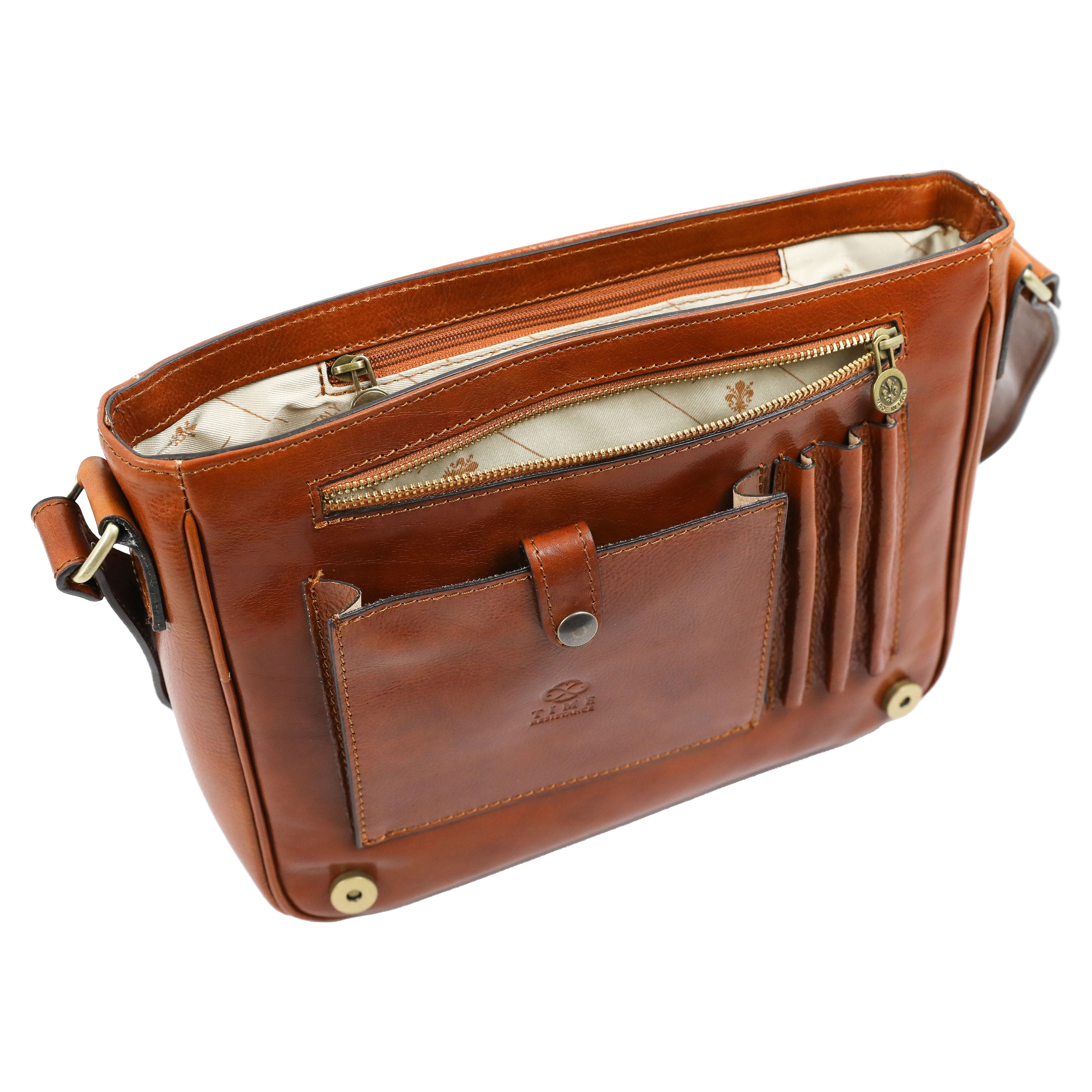 Leather Messenger Bag – The Stranger