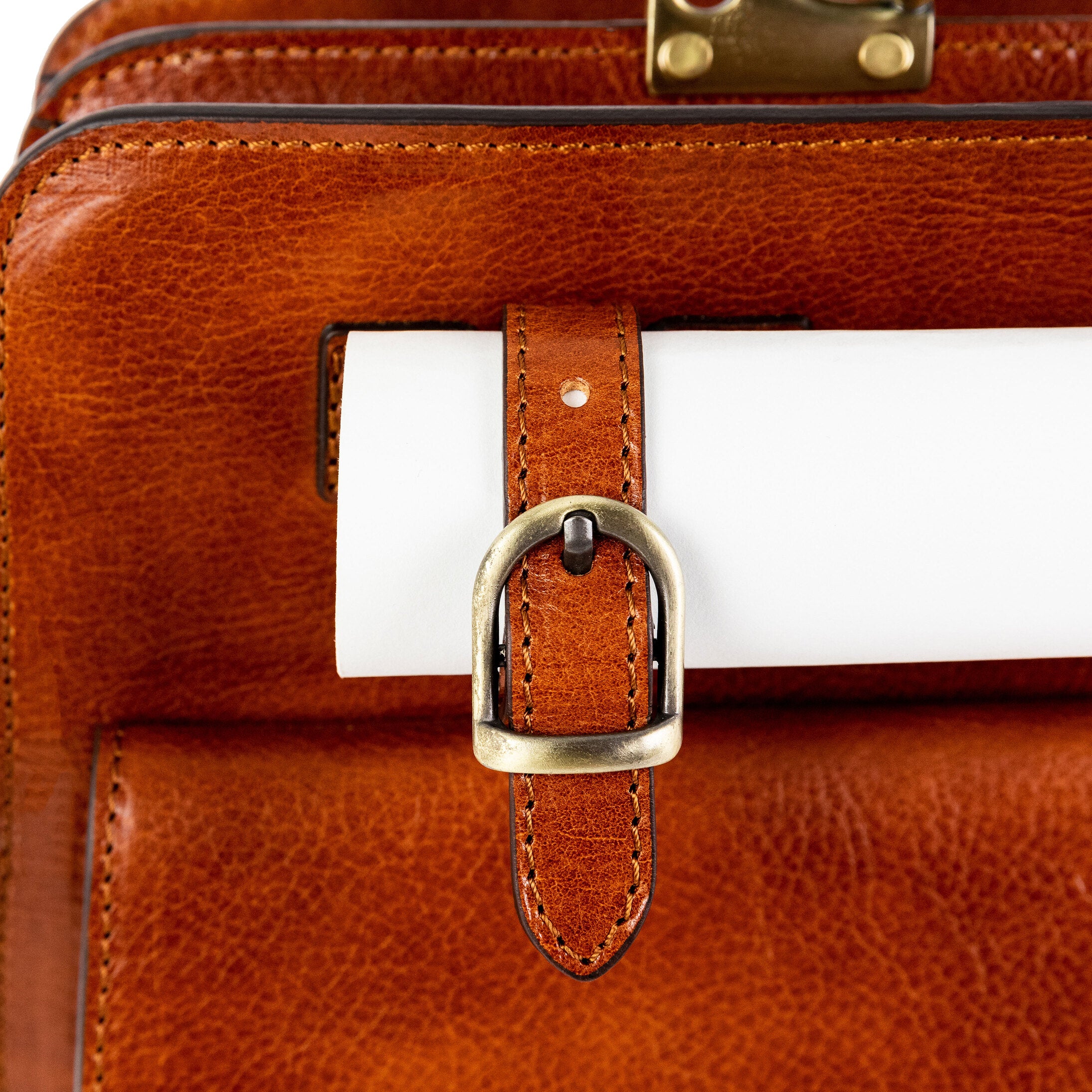 Leather Satchel Bag Briefcase - The Prophet