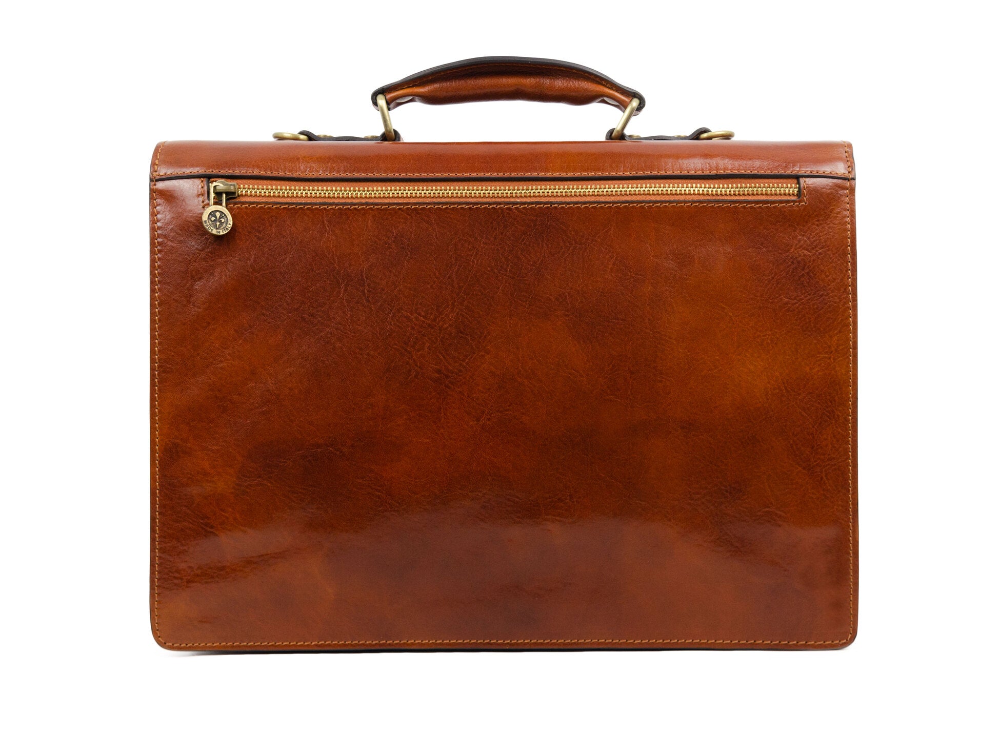 Classic Design Leather Briefcase - The Magus