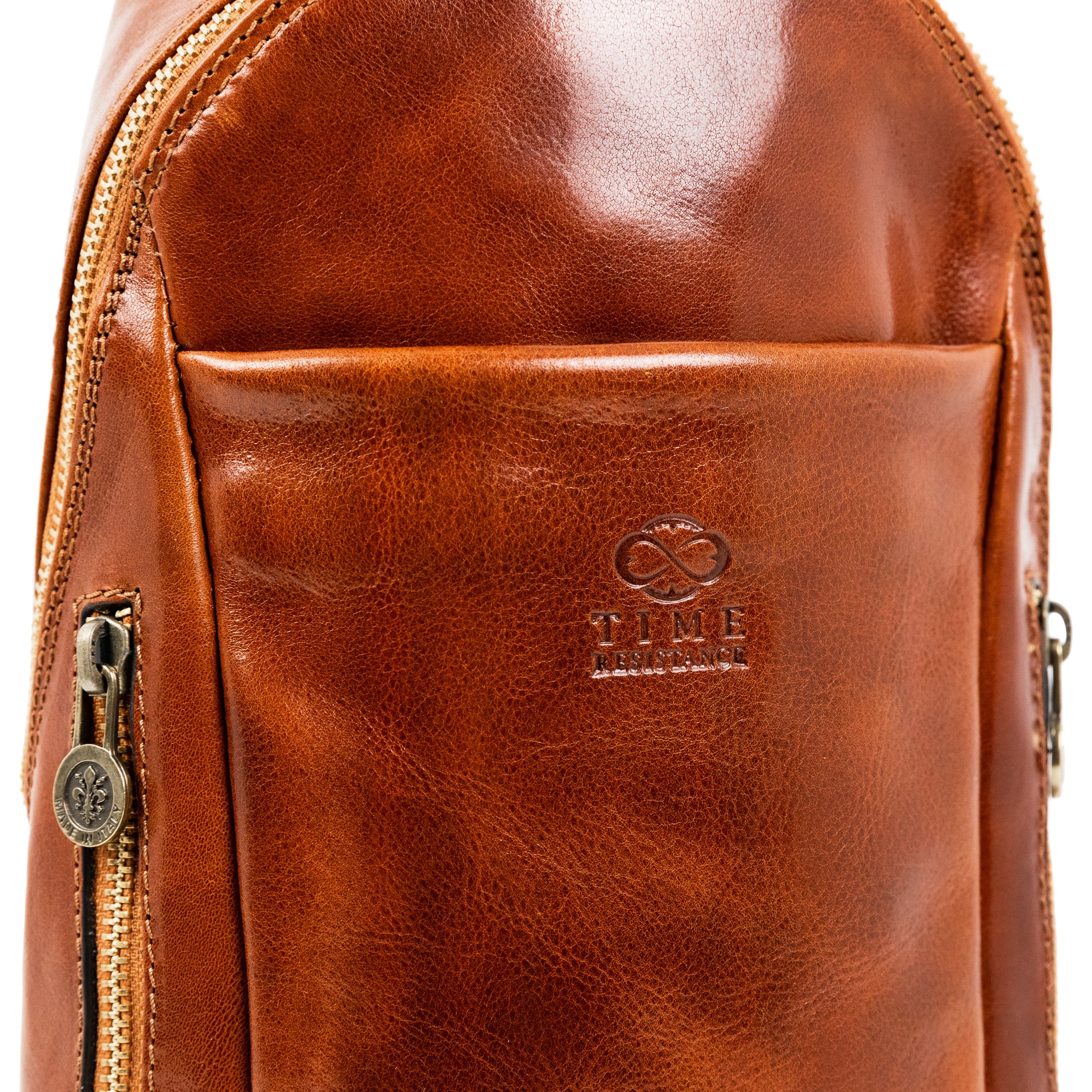 Leather Chest Bag Sling Bag - Murphy