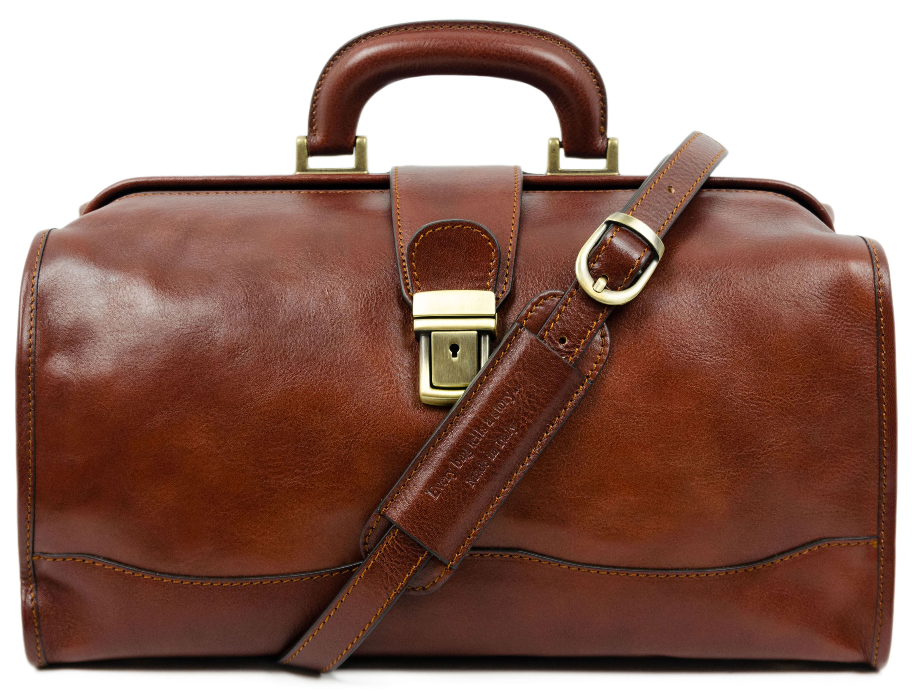 Small Leather Doctor Bag - David Copperfield