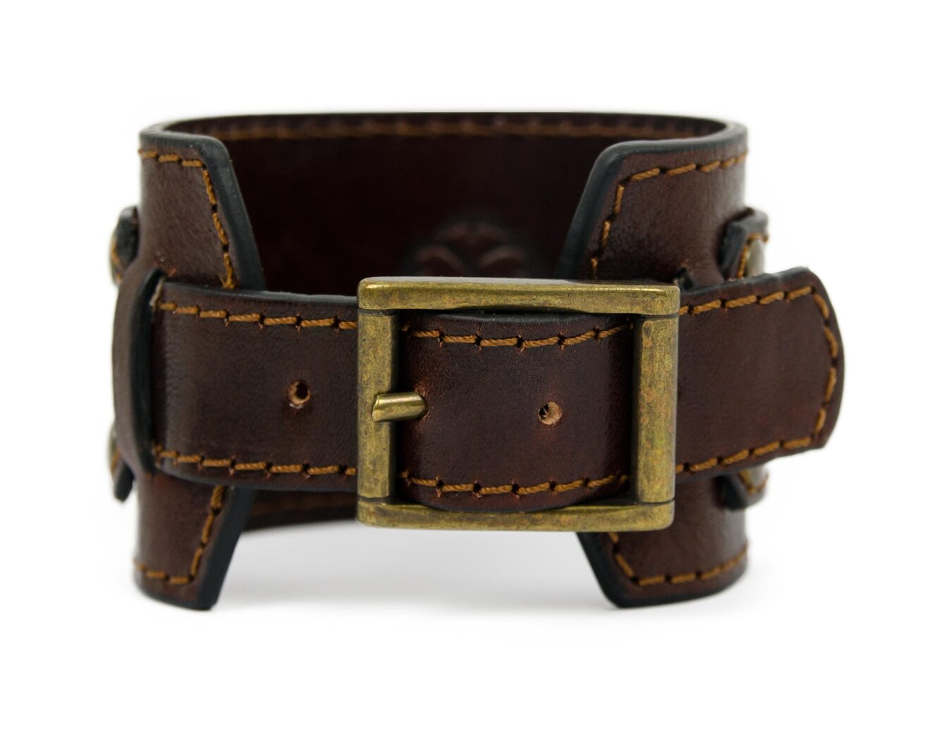 Double Strap Leather Bracelet for Men - The Moviegoer